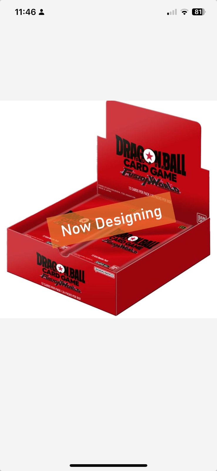 Dragon Ball fosuon wolrd box story booster st-02